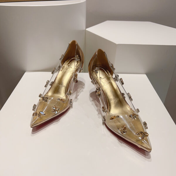 ChristianLouboutin  high heels  sandal shoes