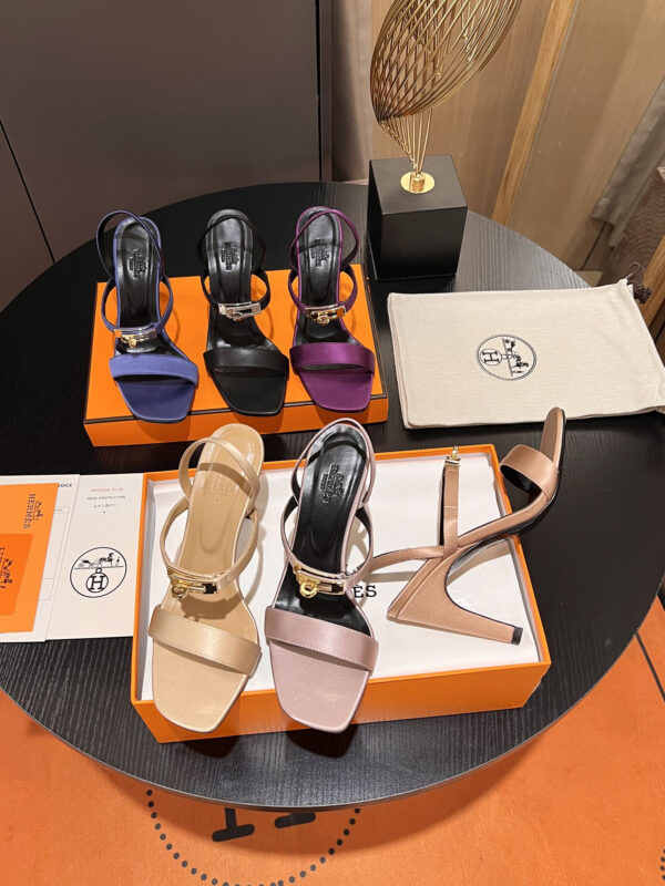 Hermes  high heels  sandal shoes